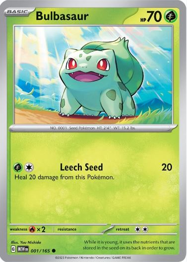 SV151 - 001 - Bulbasaur