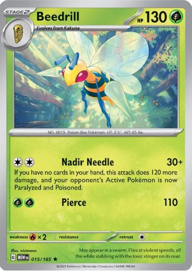 SV151 - 015 - Beedrill (Holo)