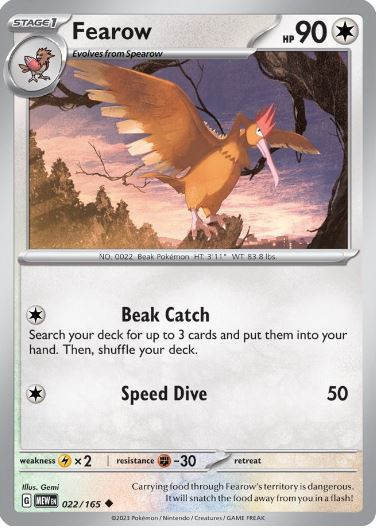 SV151 - 022 - Fearow