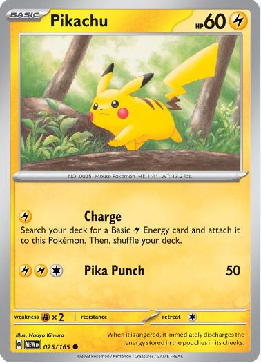 SV151 - 025 - Pikachu