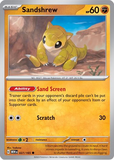 SV151 - 027 - Sandshrew