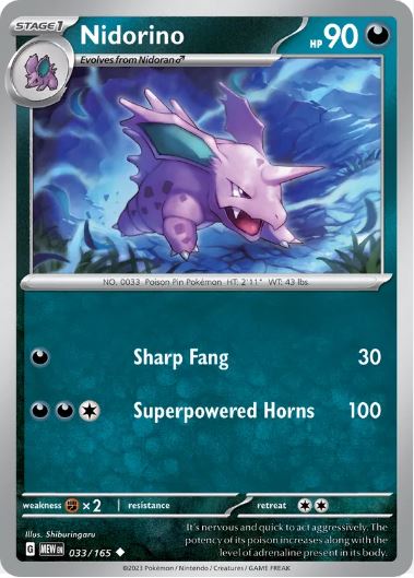 SV151 - 033 - Nidorino