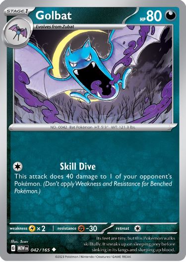 SV151 - 042 - Golbat