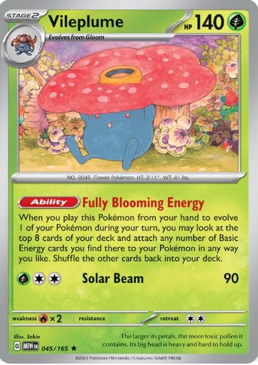 SV151 - 045 - Vileplume (Holo)