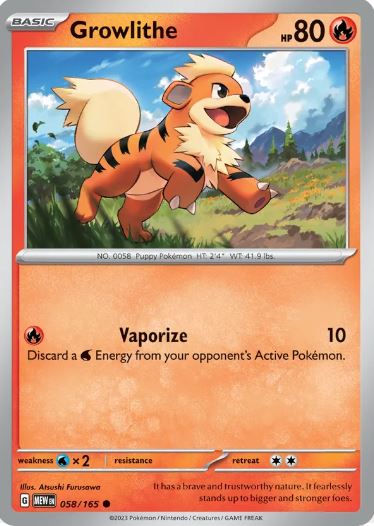 SV151 - 058 - Growlithe