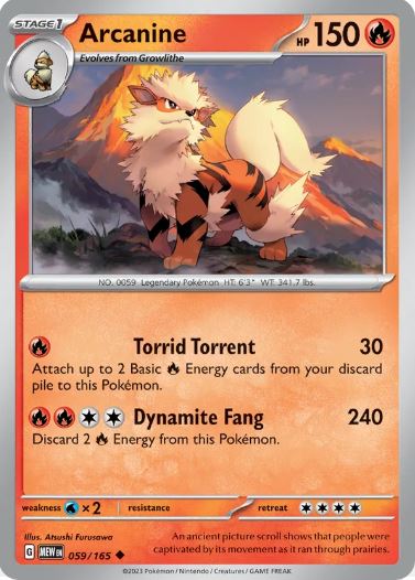 SV151 - 059 - Arcanine