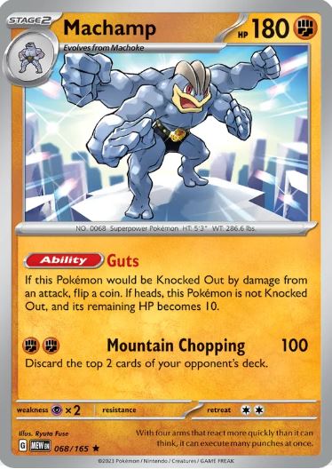 SV151 - 068 - Machamp (Holo)