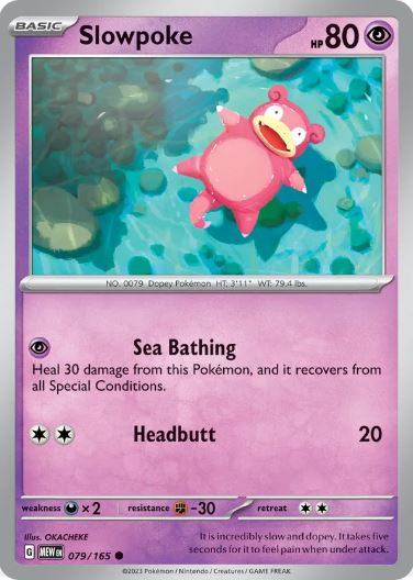 SV151 - 079 - Slowpoke (Reverse Holo)