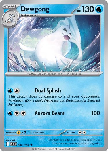 SV151 - 087 - Dewgong