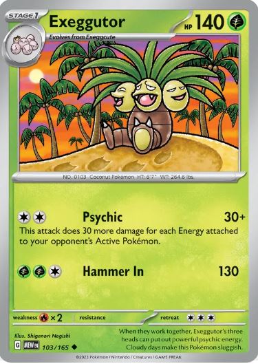 SV151 - 103 - Exeggutor