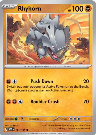 SV151 - 111 - Rhyhorn