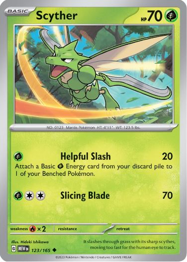 SV151 - 123 - Scyther