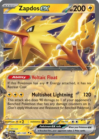 SV151 - 145 - Zapdos ex