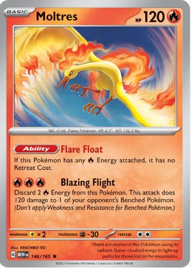 SV151 - 146 - Moltres (Holo)