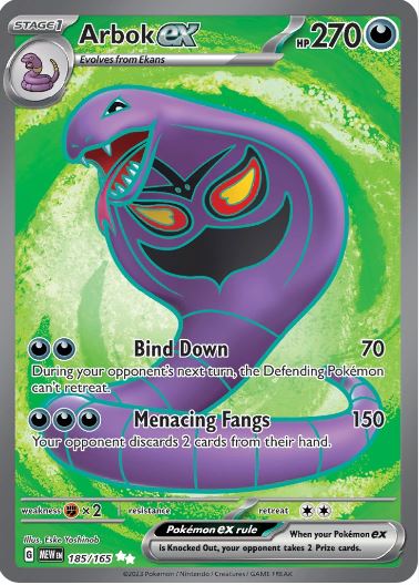 SV151 - 185 - Arbok ex