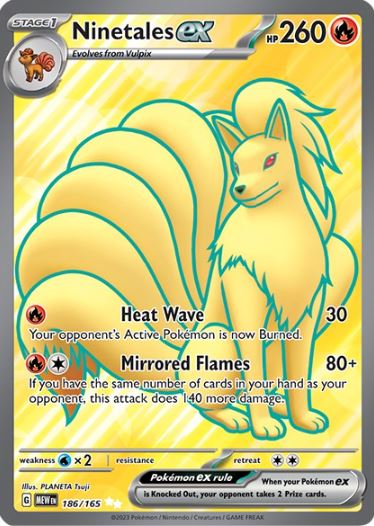 SV151 - 186 - Ninetales ex