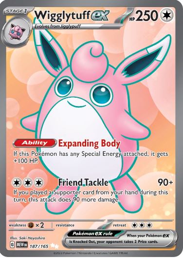 SV151 - 187 - Wigglytuff ex