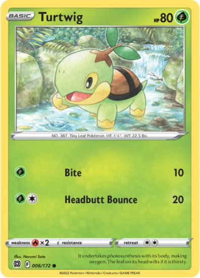 BS006 - Turtwig (Reverse Holo)