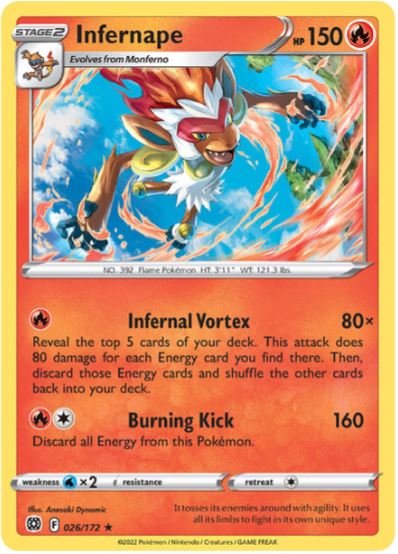 BS026 - Infernape (Holo)