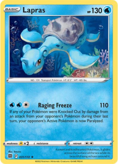 BS031 - Lapras (Reverse Holo)