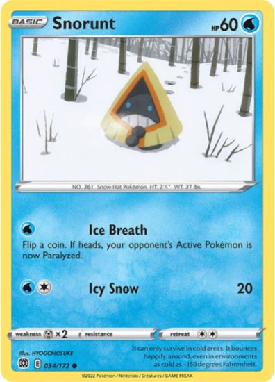 BS034 - Snorunt (Reverse Holo)