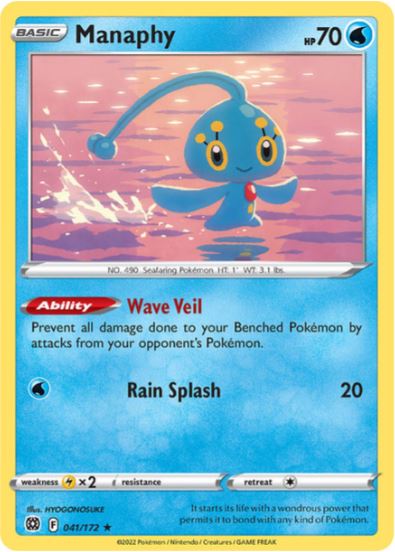 BS041 - Manaphy (Reverse Holo)