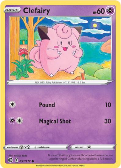 BS053 - Clefairy (Reverse Holo)