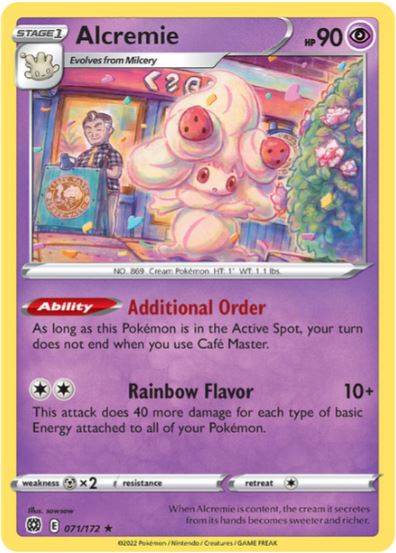 BS071 - Alcremie (Reverse Holo)