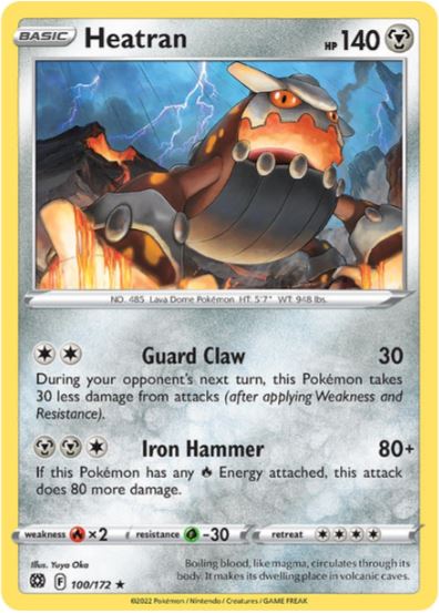 BS100 - Heatran (Reverse Holo)