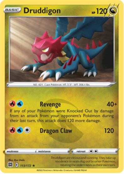 BS113 - Druddigon (Reverse Holo)