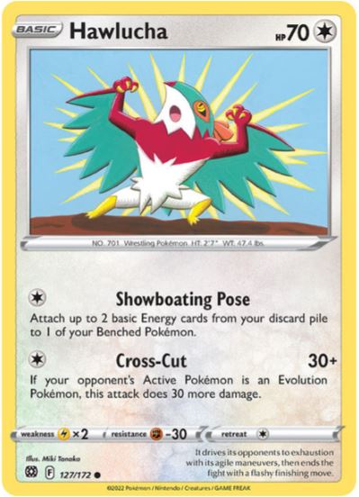 BS127 - Hawlucha (Reverse Holo)