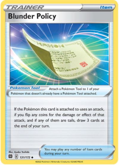 BS131 - Blunder Policy (Reverse Holo)