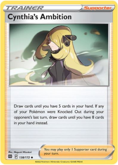 BS138 - Cynthia's Ambition (Reverse Holo)