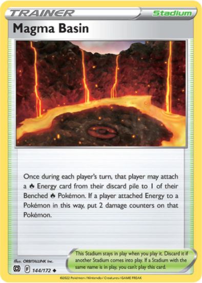 BS144 - Magma Basin (Reverse Holo)