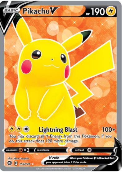 BS157 - Pikachu V (Full Art)