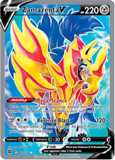 BS163 - Zamazenta V (Full Art)