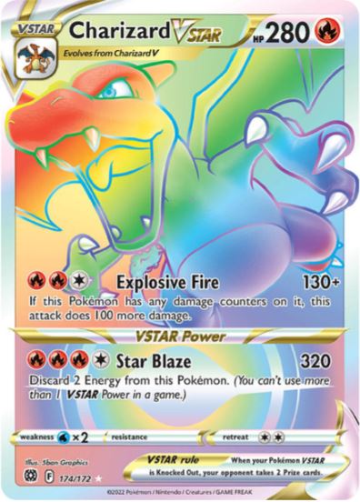 BS174 - Charizard VSTAR (Secret)