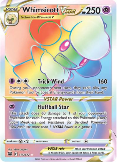 BS175 - Whimsicott VSTAR (Secret)