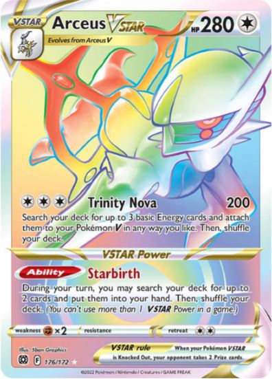 BS176 - Arceus VSTAR (Secret)