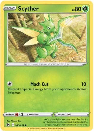 CZ006 - Scyther (Reverse Holo)