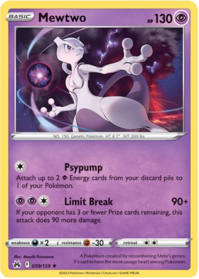 CZ059 - Mewtwo (Reverse Holo)