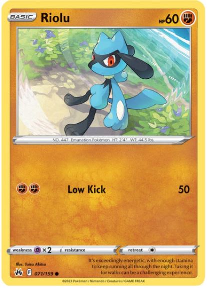 CZ071 - Riolu (Reverse Holo)