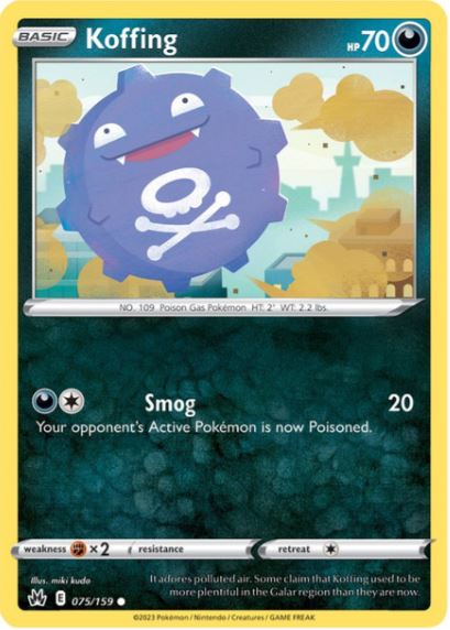 CZ075 - Koffing (Reverse Holo)