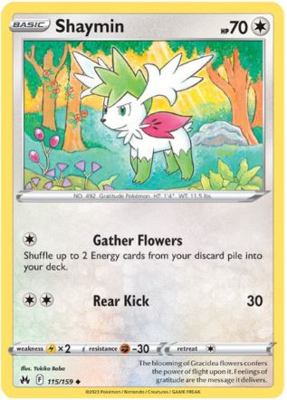 CZ115 - Shaymin (Reverse Holo)