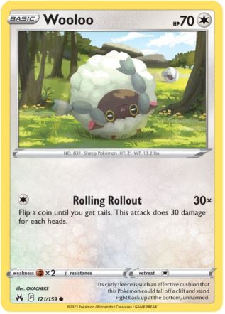 CZ121 - Wooloo (Reverse Holo)