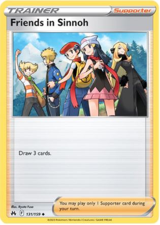 CZ131 - Friends in Sinnoh (Reverse Holo)