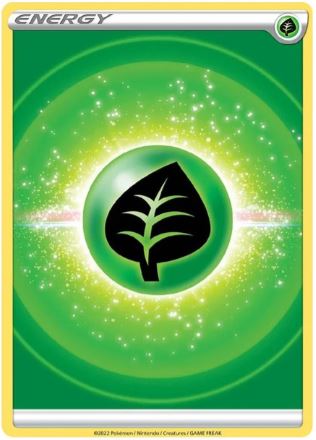 Crown Zenith: Grass Energy (Unnumbered Reverse Holo)