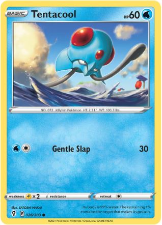 EVS026 - Tentacool (Reverse Holo)