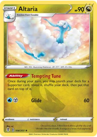 EVS106 - Altaria (Reverse Holo)