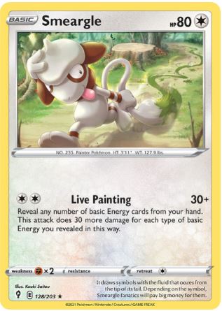 EVS128 - Smeargle